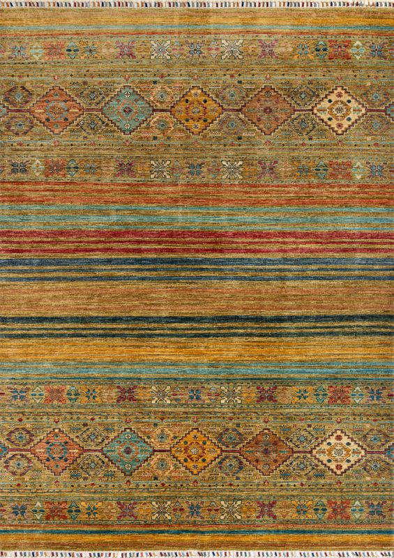 Пакистанский ковер из шерсти «SHAWL KANDI» MULTY-MULTY(171x234) 171 x 234 см