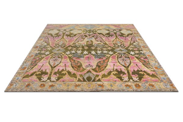 Индийский ковер из шерсти «ZIEGLER VINTAGE» AC228-GREEN(265x312) 265 x 312 см Индийский ковер из шерсти «ZIEGLER VINTAGE» AC228-GREEN(265x312) 265 x 312 см