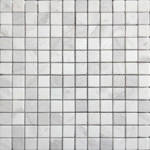 Мозаика Dolomiti Blanco 298x298x4 полированная белая