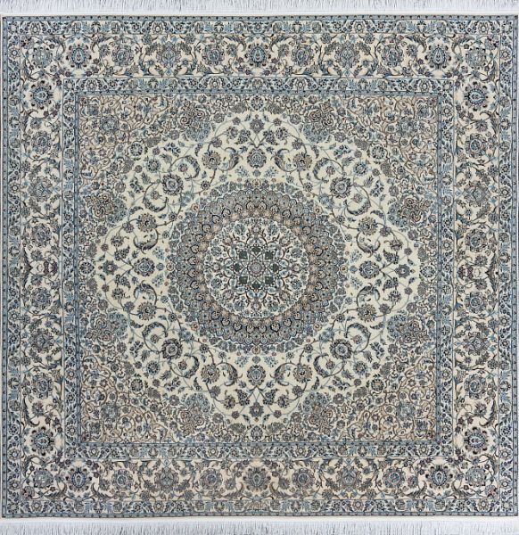 Иранский ковёр из шерсти и шёлка «NAIN 6LA» 14-132-IR