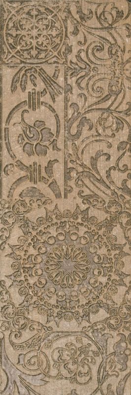 Рустик Стайл декор керамогранит 199*603 коричневый (1*7) Ласселсбергер РАСПРОДАЖА 3606-0026-1001