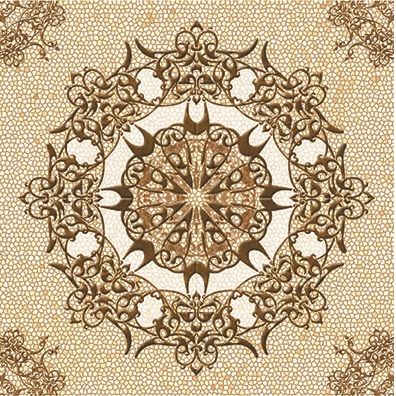 Напольная плитка Карибы плитка напольная 400*400 ковер сортовая (0,16*10=1,6*48) ВКЗ (Волгоград) УТ-00012085