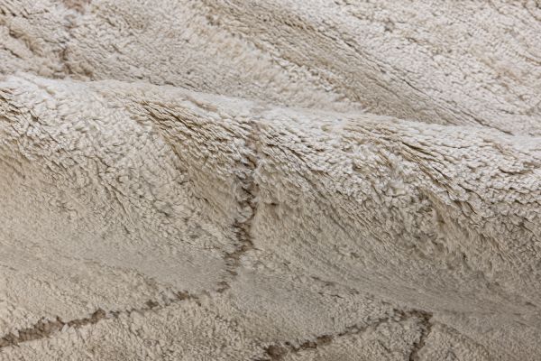 Турецкий ковер из полиэстера и полипропилена «MOROCCAN» 9601A-BN- BGE 80 x 150 см