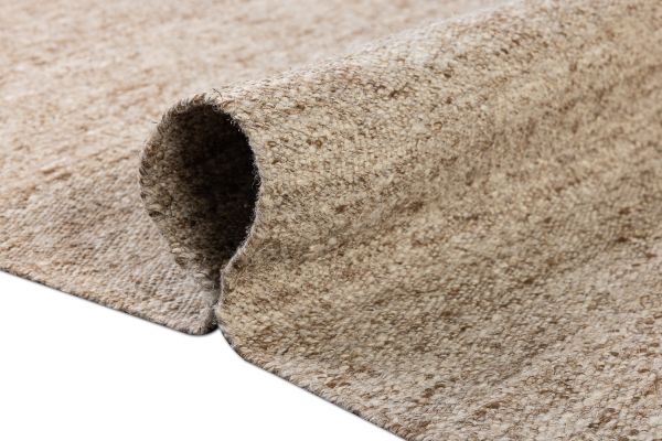 Индийский ковер из льна «LINEN TOUCH» BROWN 165 x 235 см