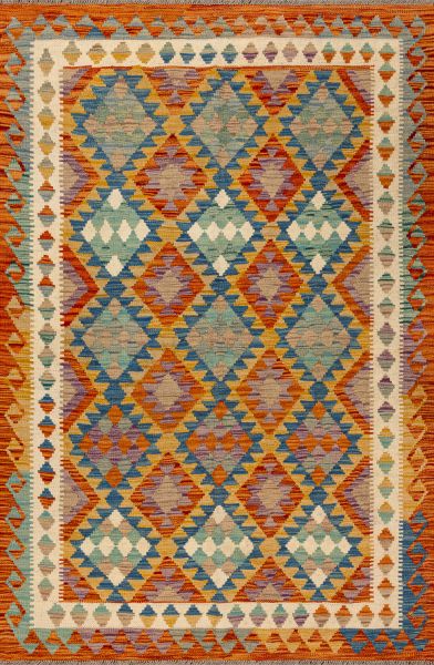 Пакистанский ковер из шерсти «KILIM» 23-15561 120 x 178 см