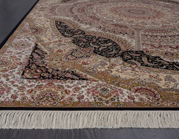 Бельгийский ковёр из бамбукового шёлка «PERSIAN SILK» 0IS025-NAV
