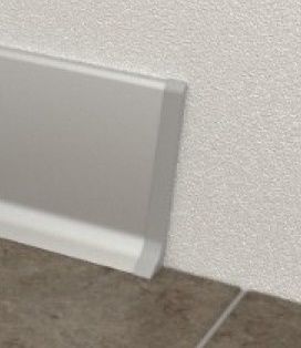 Заглушка правая и левая из алюминия L-образная 80х11х11мм