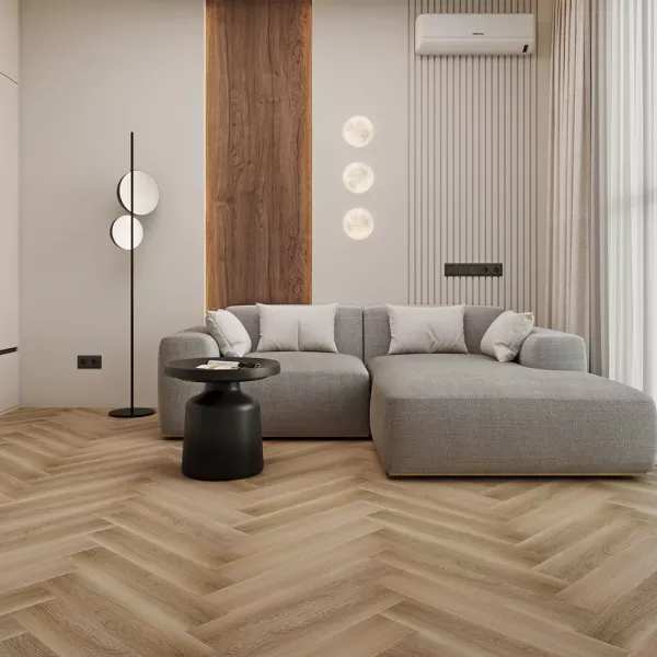 Каменно-пластиковый композит SPC FLOORWOOD AUTHENTIC 6236 Прибрежные горы 4мм/0,5мм на замках, на подложке, V4