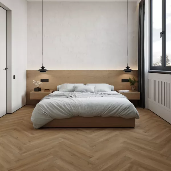 Каменно-пластиковый композит SPC FLOORWOOD AUTHENTIC 6345 Песчаные дюны 4мм/0,5мм на замках, на подложке, V4