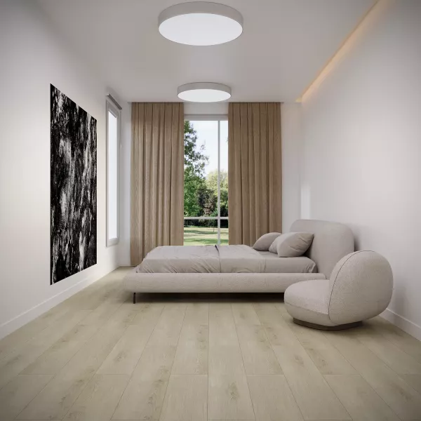 Каменно-пластиковый композит SPC FLOORWOOD QUANTUM 6532 Дуб Франк 5мм/0,5мм на замках, на подложке, V4