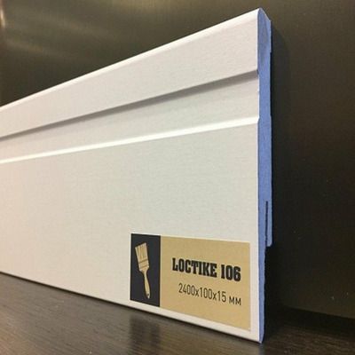 Плинтус МДФ ARBITON LOCTIKE 106 100х15х2420мм Плинтус МДФ ARBITON LOCTIKE 106 100х15х2420мм