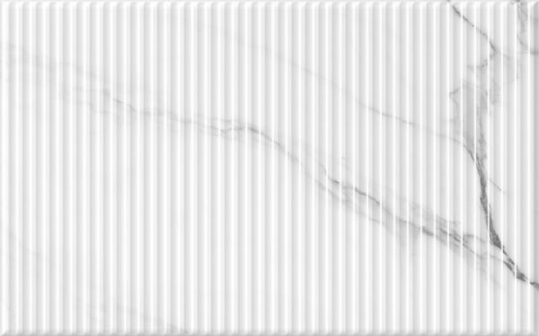 Керамическая плитка Арко белая низ 02 рельеф ПО 250*400 (0,1*14=1,4*54) (1сорт) Шахтинская плитка