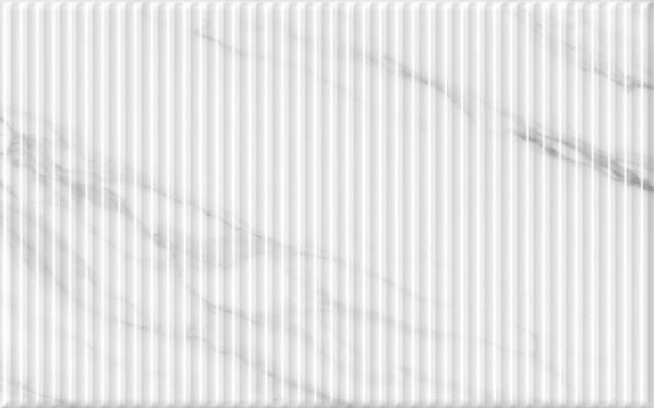 Керамическая плитка Арко белая низ 02 рельеф ПО 250*400 (0,1*14=1,4*54) (1сорт) Шахтинская плитка