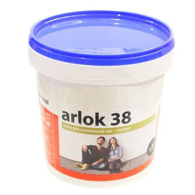 Клей для всех напольных покрытий из ПВХ EUROCOL ARLOK 38 на основе акриловой дисперсии 1к 6,5кг Клей для всех напольных покрытий из ПВХ EUROCOL ARLOK 38 на основе акриловой дисперсии 1к 6,5кг