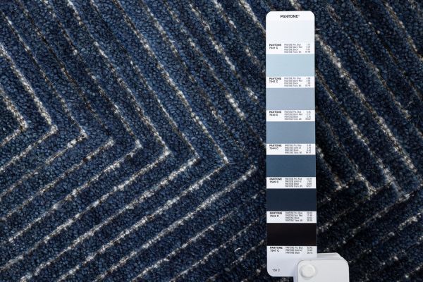 Индийский ковер из шерсти «SORRENTO» RILEY3-BLUE 237 x 305 см