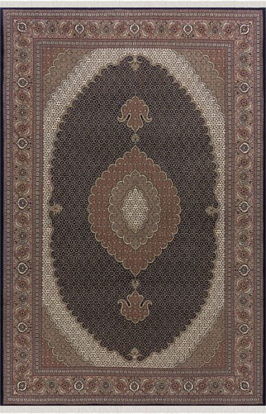 Иранский ковёр из шерсти и шёлка «TABRIZ MAHI» 13-47-IR