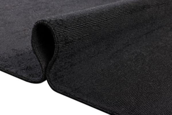 Индийский ковер из шерсти «CROSS WOOL» 1A01-BLACK 200 x 290 см