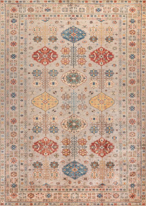 Пакистанский ковер из шерсти «KAZAK ROYAL» GRAY-GRAY(306x430) 306 x 430 см Пакистанский ковер из шерсти «KAZAK ROYAL» GRAY-GRAY(306x430) 306 x 430 см