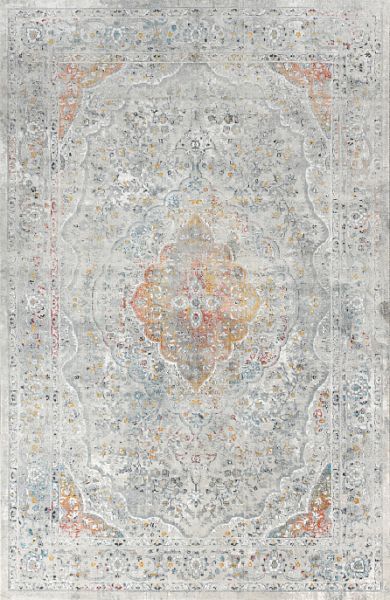 Турецкий ковёр из вискозы и синтетики «MAXELL» B028A-CREAM
