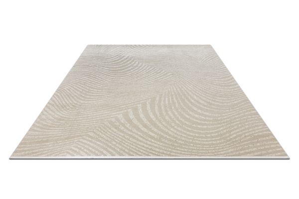 Турецкий ковер из полипропилена и полиэстера «MOON» 2631A-WHT-CREAM 120 x 180 см