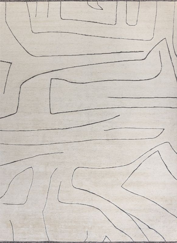 Индийский ковер из шерсти и хлопка «SORRENTO» RILEY241-IVR-N96 244 x 344 см Индийский ковер из шерсти и хлопка «SORRENTO» RILEY241-IVR-N96 244 x 344 см