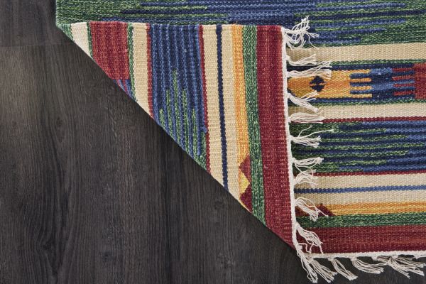 Индийский ковер из хлопка «KILIM COTTON» CT31NEW-MIX 200 x 300 см