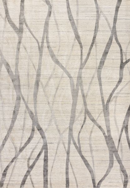 Индийский ковер из арт-шёлка и шерсти «EVEREST» 2023194-ROCK 163 x 241 см