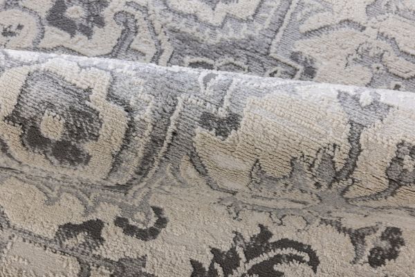 Турецкий ковер из полиэстера и полипропилена «KLASS» 9543A-BN- GRY 200 x 290 см Турецкий ковер из полиэстера и полипропилена «KLASS» 9543A-BN- GRY 200 x 290 см