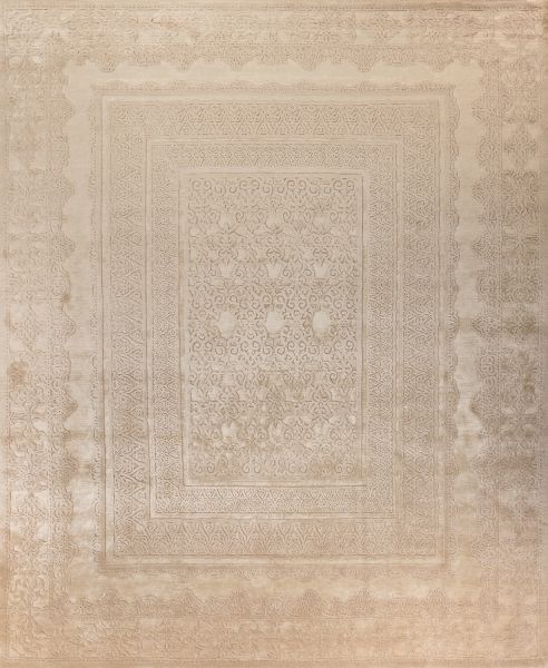 Непальский ковер из шёлка и шерсти «CHANTILLY» CLASSIC-01-C3 250 x 300 см