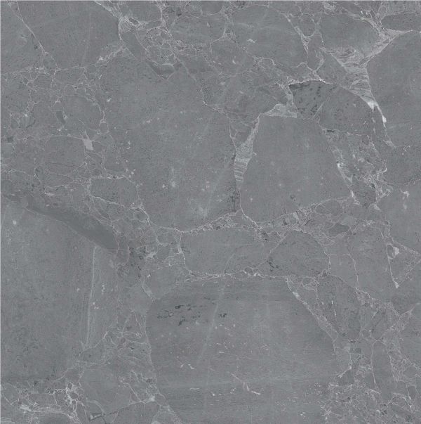 Керамогранит CB6Y064PA 600*600*8 темно-серый мрамор полированный (0,36*4*44) CB6Y064PA