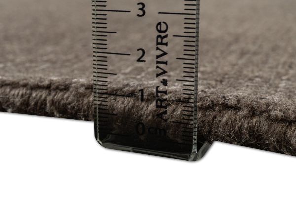 Индийский ковер из кашемира и эвкалиптового шёлка «CASHMERE & SILK» PLAIN-G108-4I18 245 x 348 см