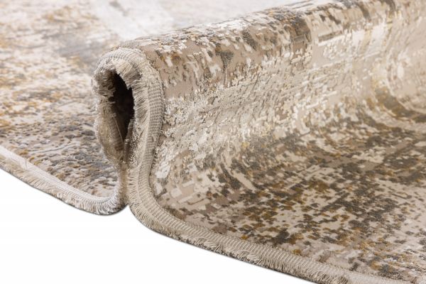 Турецкий ковер из эвкалиптового шёлка и акрила «ASPENDOS» M175G-BGE(Round) 300 x 300 см Турецкий ковер из эвкалиптового шёлка и акрила «ASPENDOS» M175G-BGE(Round) 300 x 300 см