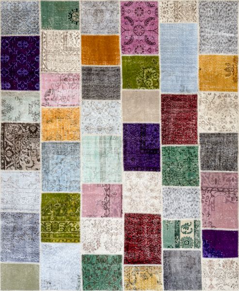 Турецкий ковер из шерсти «PATCHWORK RUG» BEST COLOR 252 x 301 см