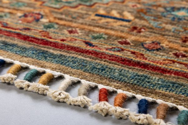 Пакистанский ковер из шерсти «SHAWL KANDI» MULTY-MULTY(79x127) 79 x 127 см