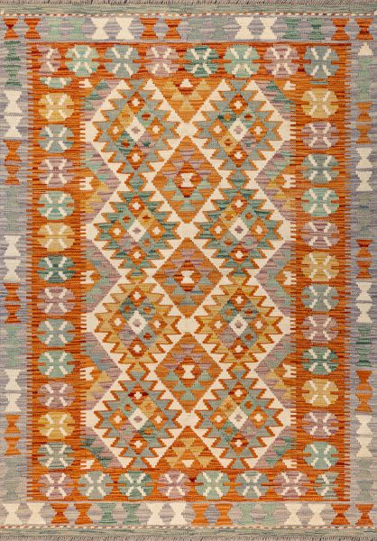 Пакистанский ковер из шерсти «KILIM» 23-15556 128 x 180 см