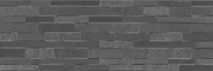 Плитка настенная Гренель 300x895 серая темная 13055R