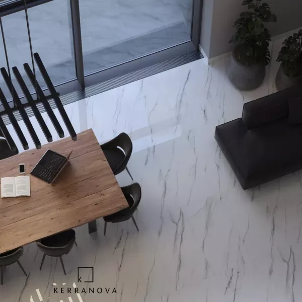 Керамогранит Butik (Бутик) 600x600 белый K-2020/LR