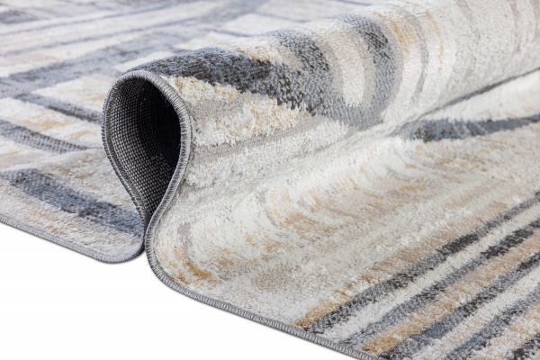 Турецкий ковер из полиэстера и полипропилена «SPRINGS» A4662A-IVR-LBLU 200 x 290 см