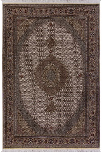 Иранский ковёр из шерсти и шёлка «TABRIZ MAHI» 14-39-IR