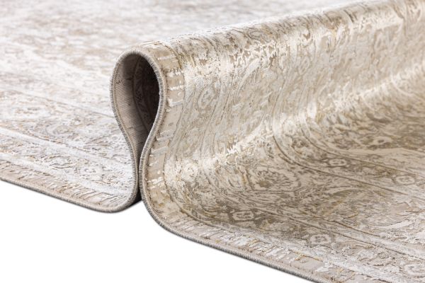 Турецкий ковер из эвкалиптового шёлка и акрила «EGOISTE» M440G-CRE-CRE 160 x 230 см