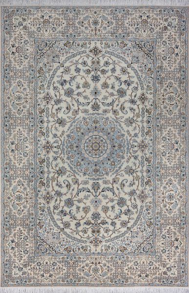 Иранский ковёр из шерсти и шёлка «NAIN 6LA» 14-205-IR