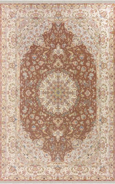 Иранский ковёр из шерсти и шёлка «TABRIZ IR» 9-431-IR