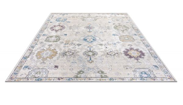 Турецкий ковер из полиэстера и полипропилена «KLASS» 9545A-BN- CRE 160 x 230 см