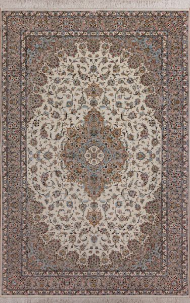Иранский ковёр из шёлка «QUM MM IR» 13-28-IR FALLAH