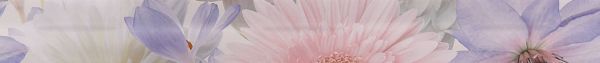 Aquarelle lilac border 01 Бордюр 65*600 (1*12) Gracia Ceramica