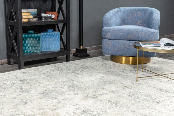 Индийский ковер из арт-шёлка «SOMERSET» 37-SILVER-INDIGO 200 x 300 см Индийский ковер из арт-шёлка «SOMERSET» 37-SILVER-INDIGO 200 x 300 см