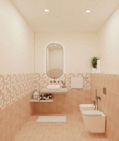 Мозаика Travertino (Травертино) Мозаика 300*300 микс (1*10) НКС 3030-43