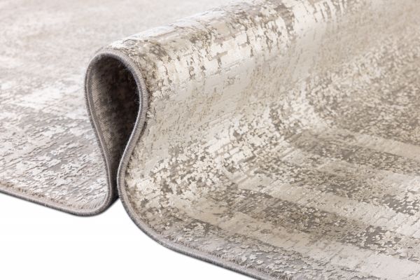 Турецкий ковер из эвкалиптового шёлка и акрила «EGOISTE» M254D-D.GRY-BGE 240 x 340 см Турецкий ковер из эвкалиптового шёлка и акрила «EGOISTE» M254D-D.GRY-BGE 240 x 340 см