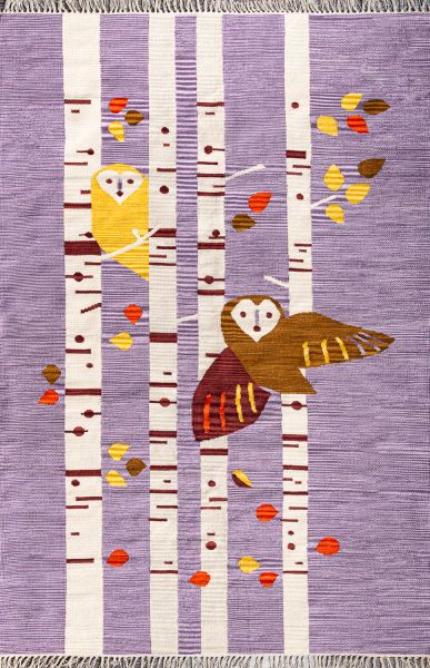 Индийский ковер из хлопка «ARCTIC KILIM» OWLS-MLT 160 x 230 см