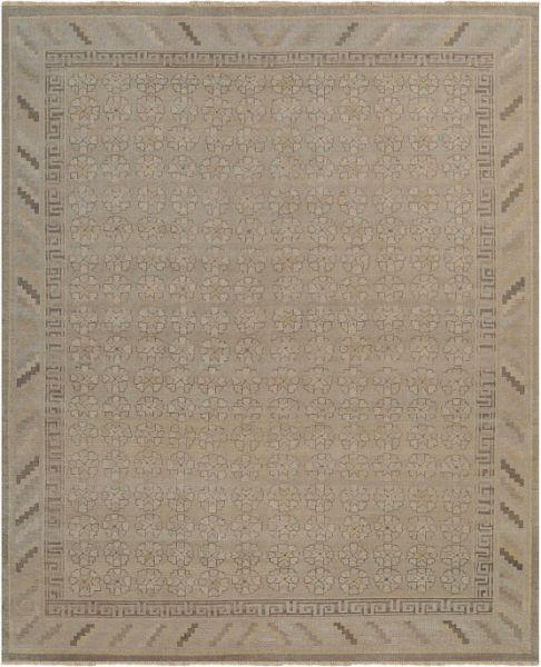 Индийский ковёр из шерсти «VESTIGES» 0592-004-PRAGYA-L.BRN